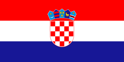 Kroatien flagga