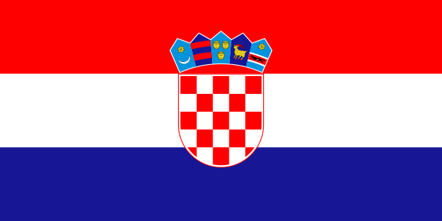 Kroatien flagga